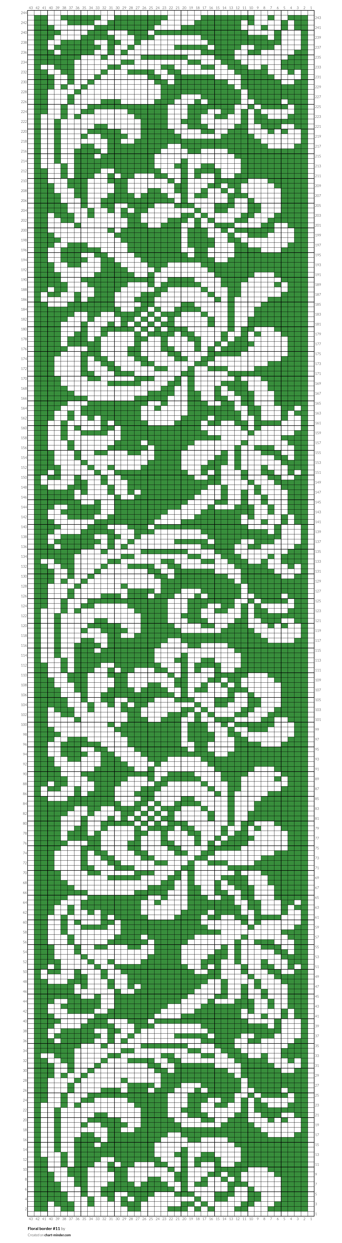 Floral border #11