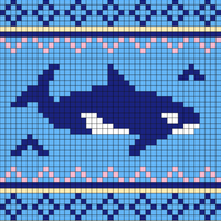 Whale Mini Canvas