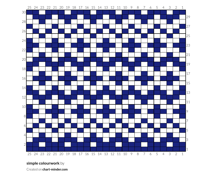 simple colourwork