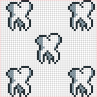 teeth pattern
