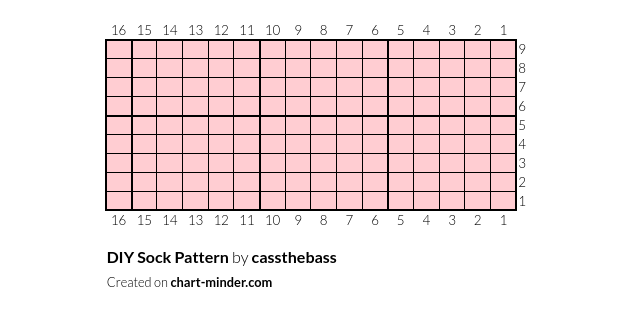 DIY Sock Pattern