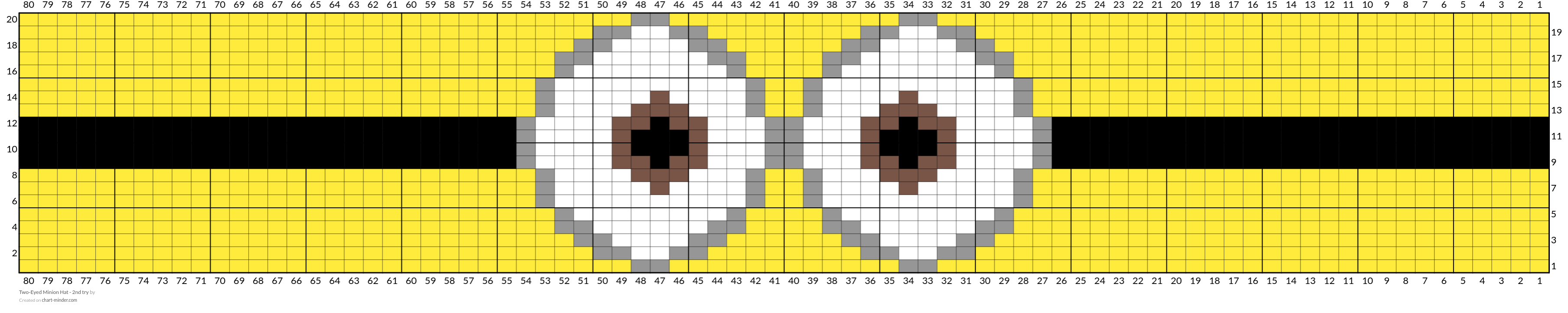 Two-Eyed Minion Hat - 2nd try