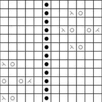 Tulip Lace w/Rib Leg size S