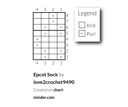 Epcot Sock