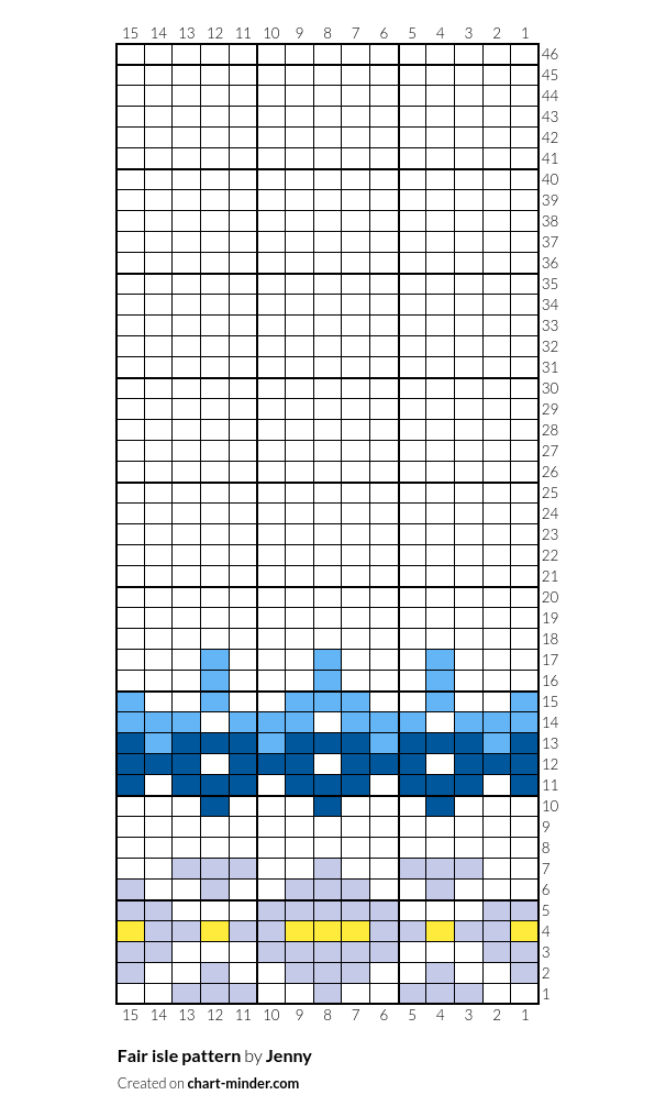 Fair isle pattern