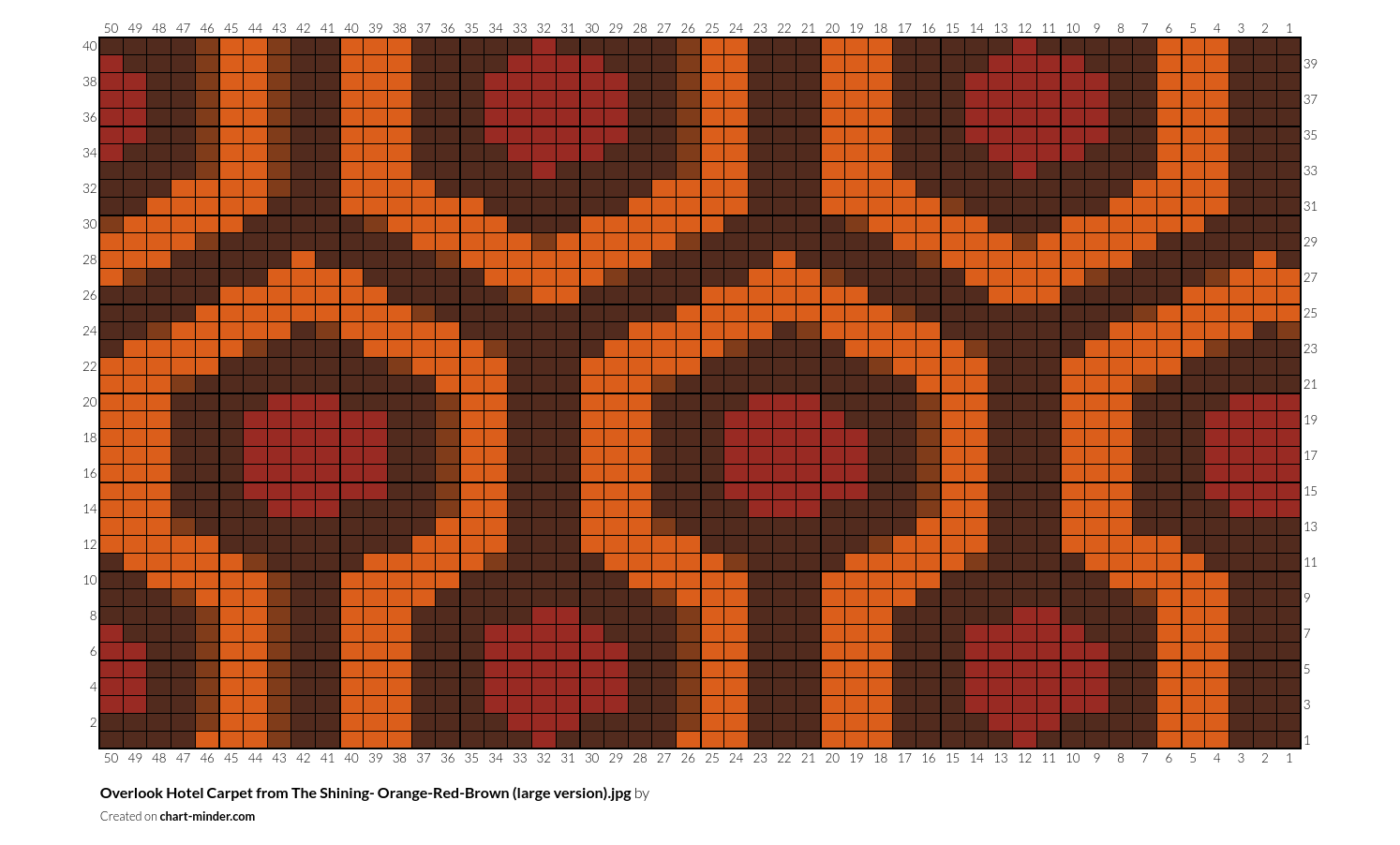 Overlook Hotel Carpet from The Shining- Orange-Red-Brown (large version).jpg