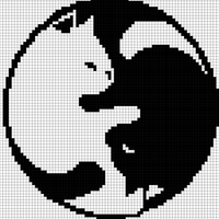 Yin Yang Cat