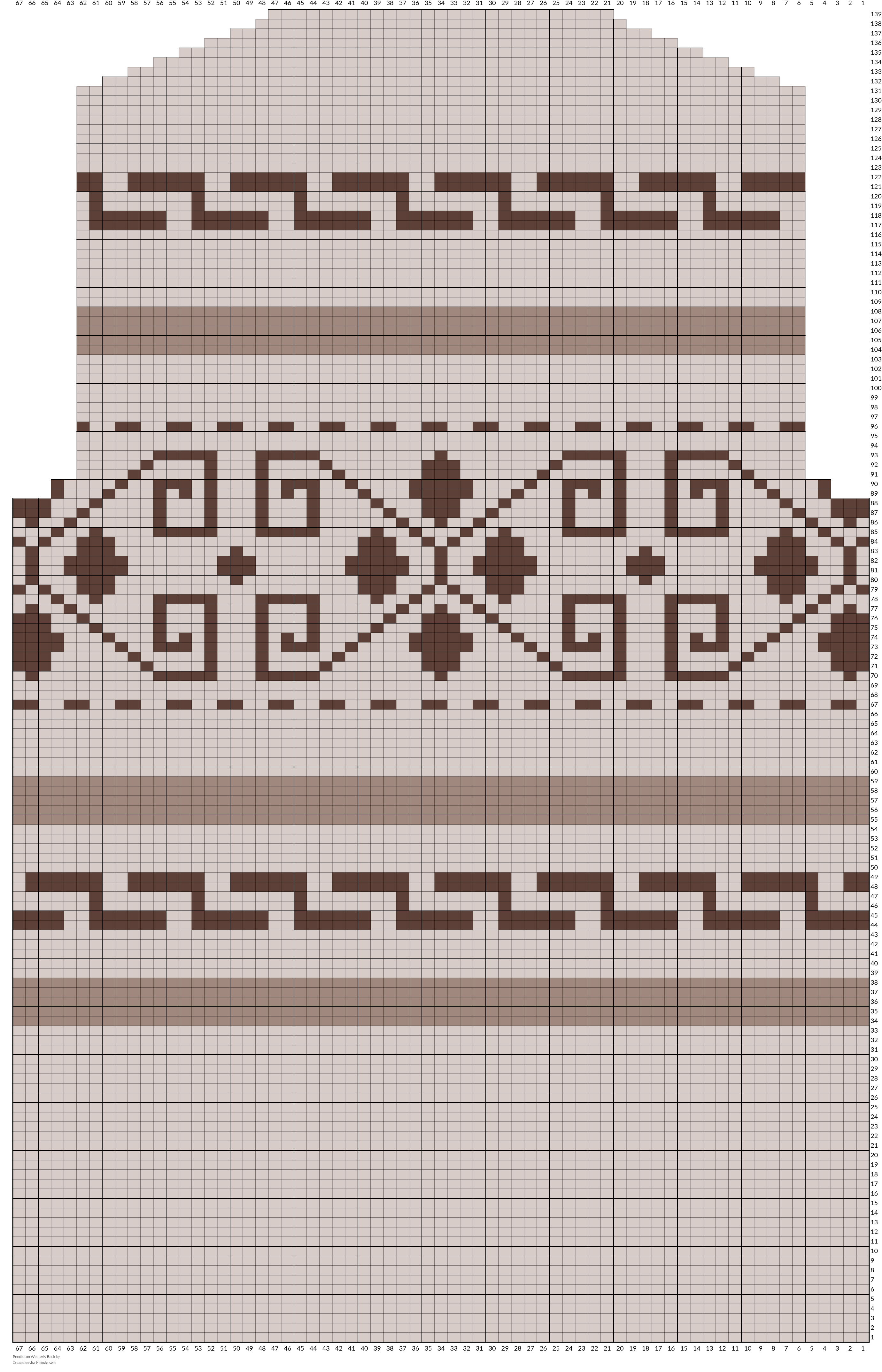 Pendleton Westerly Back