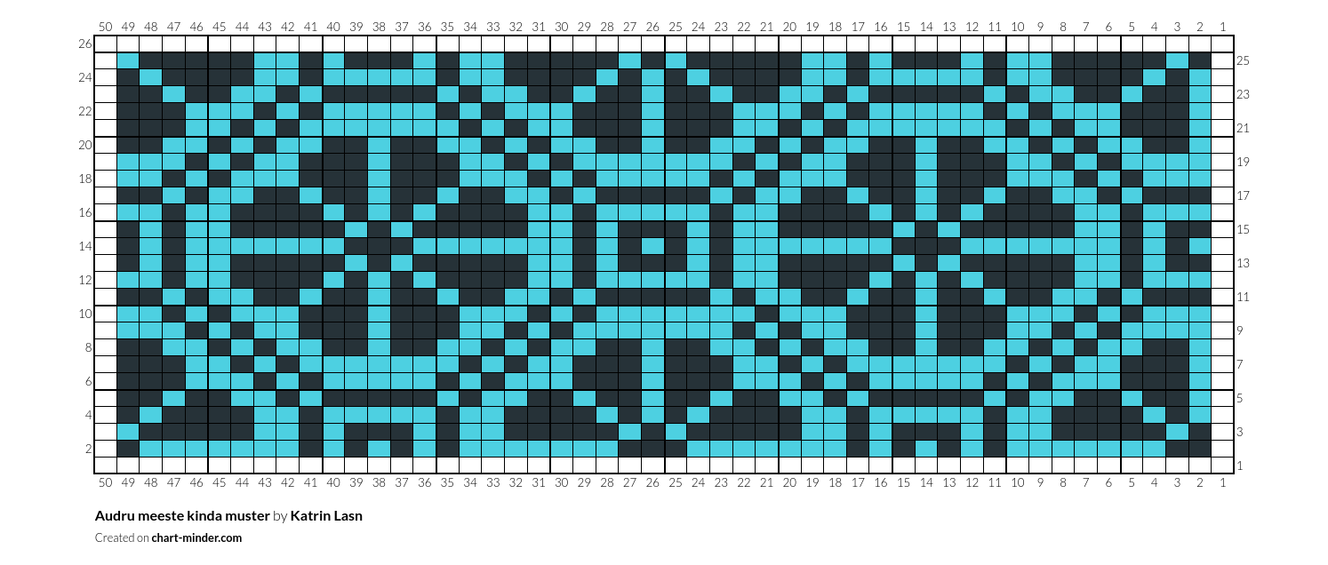 Audru  meeste kinda muster