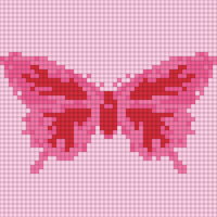 90s Y2K Flame Butterfly Art Print Stars Red Pink Illustration Poster Funky Groovy Traditional Tattoo.jpg
