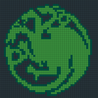 Copy of Targaryen Dragon 50stitch