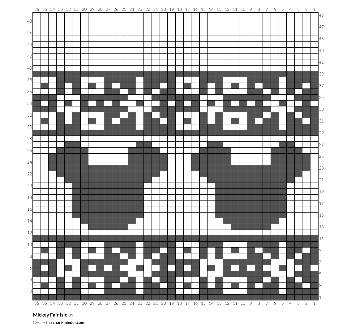 Mickey Fair Isle