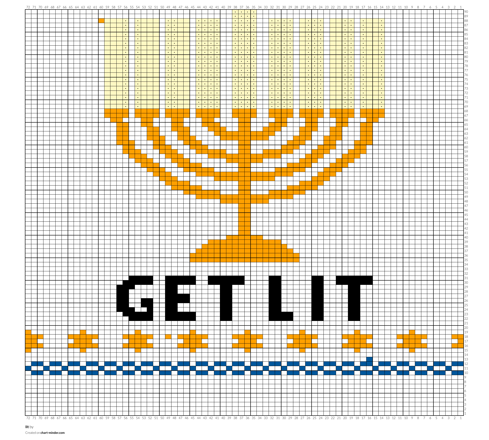 lit