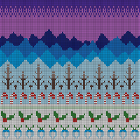 winter stardew baby blanket