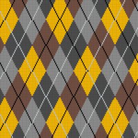 Mabel Argyle Cardigan Pattern Back