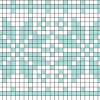 Christmas Stocking Leg Chart A