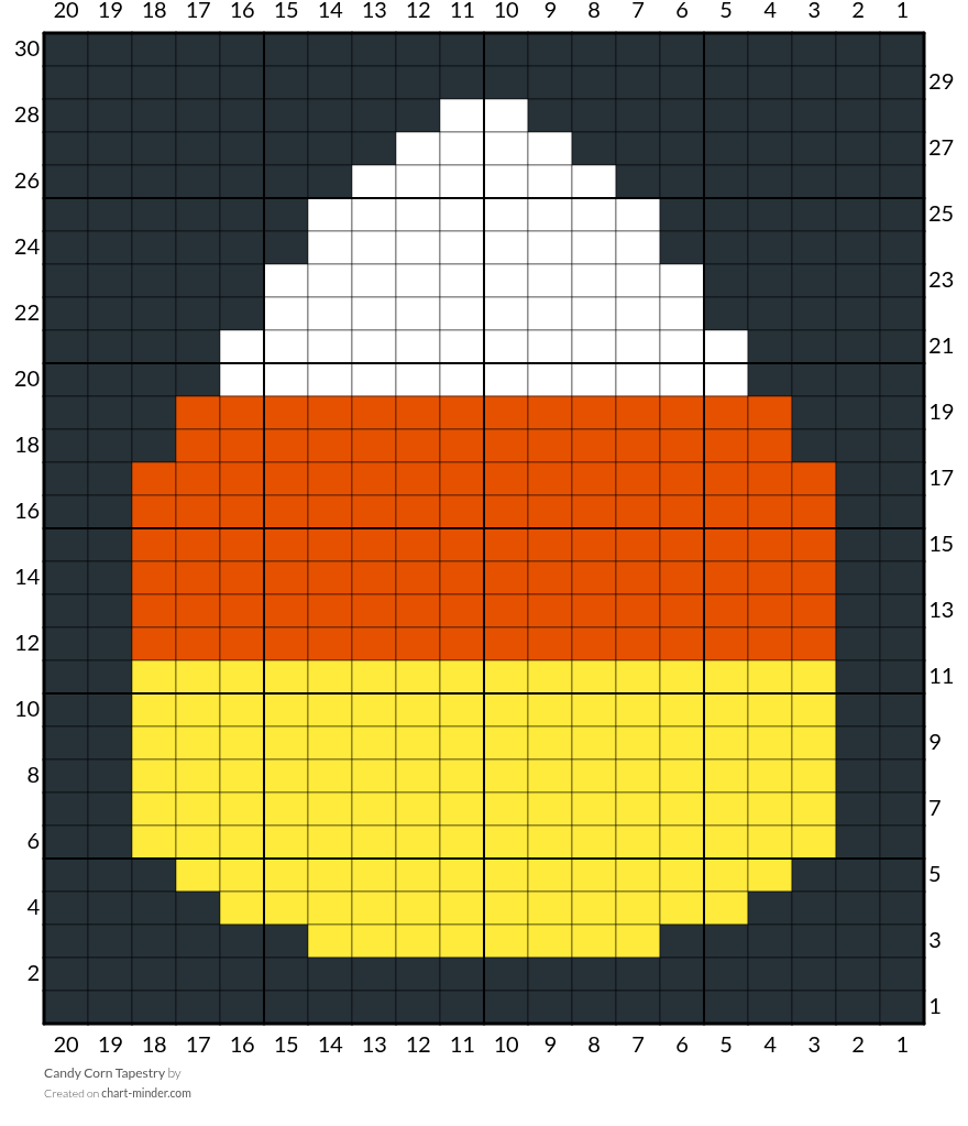 Candy Corn Tapestry 