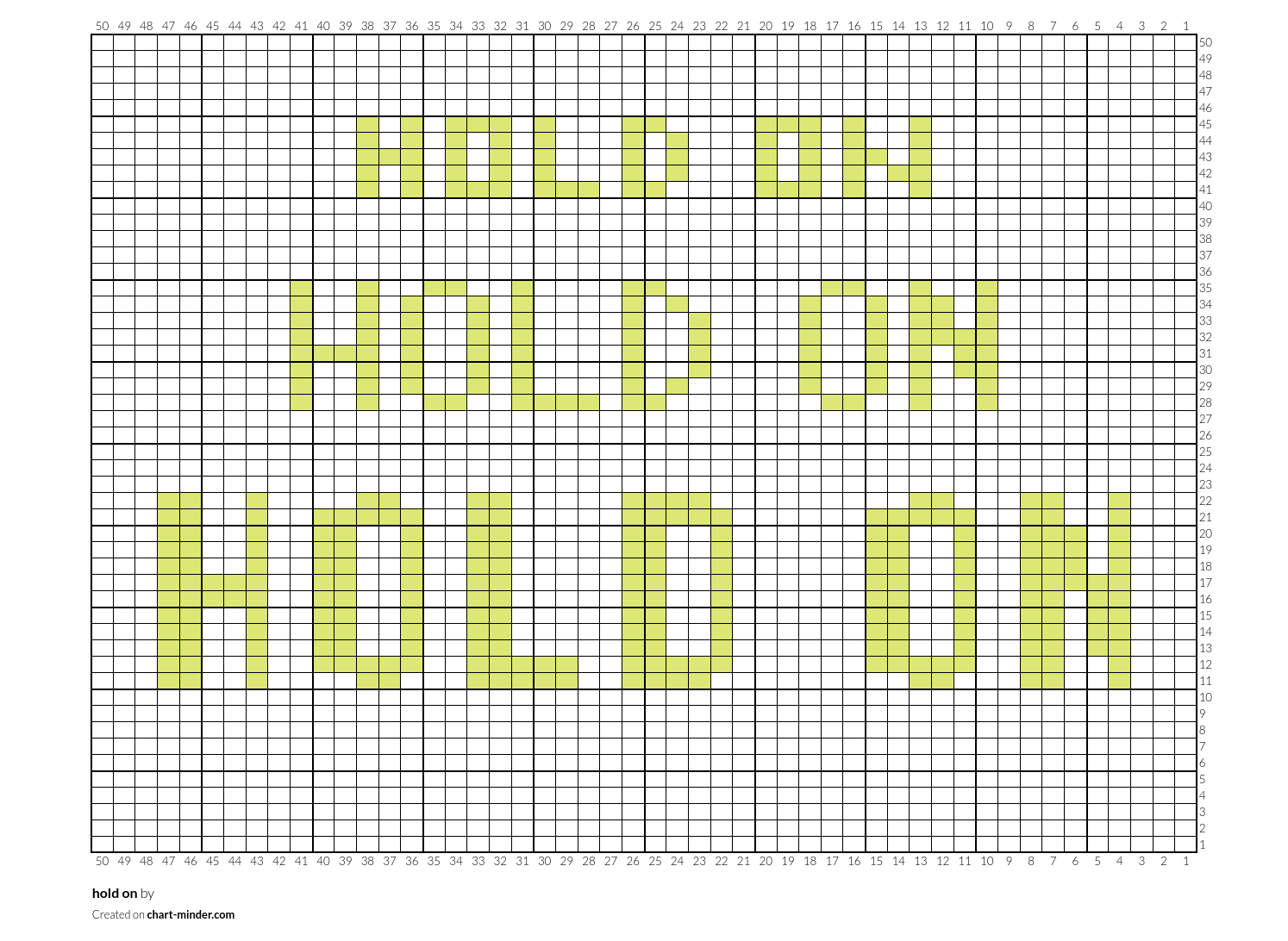 hold on