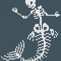 Mermaid Skeleton