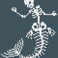 Mermaid Skeleton