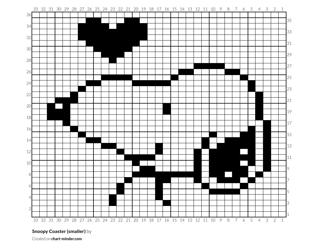 Snoopy Coaster (smaller)