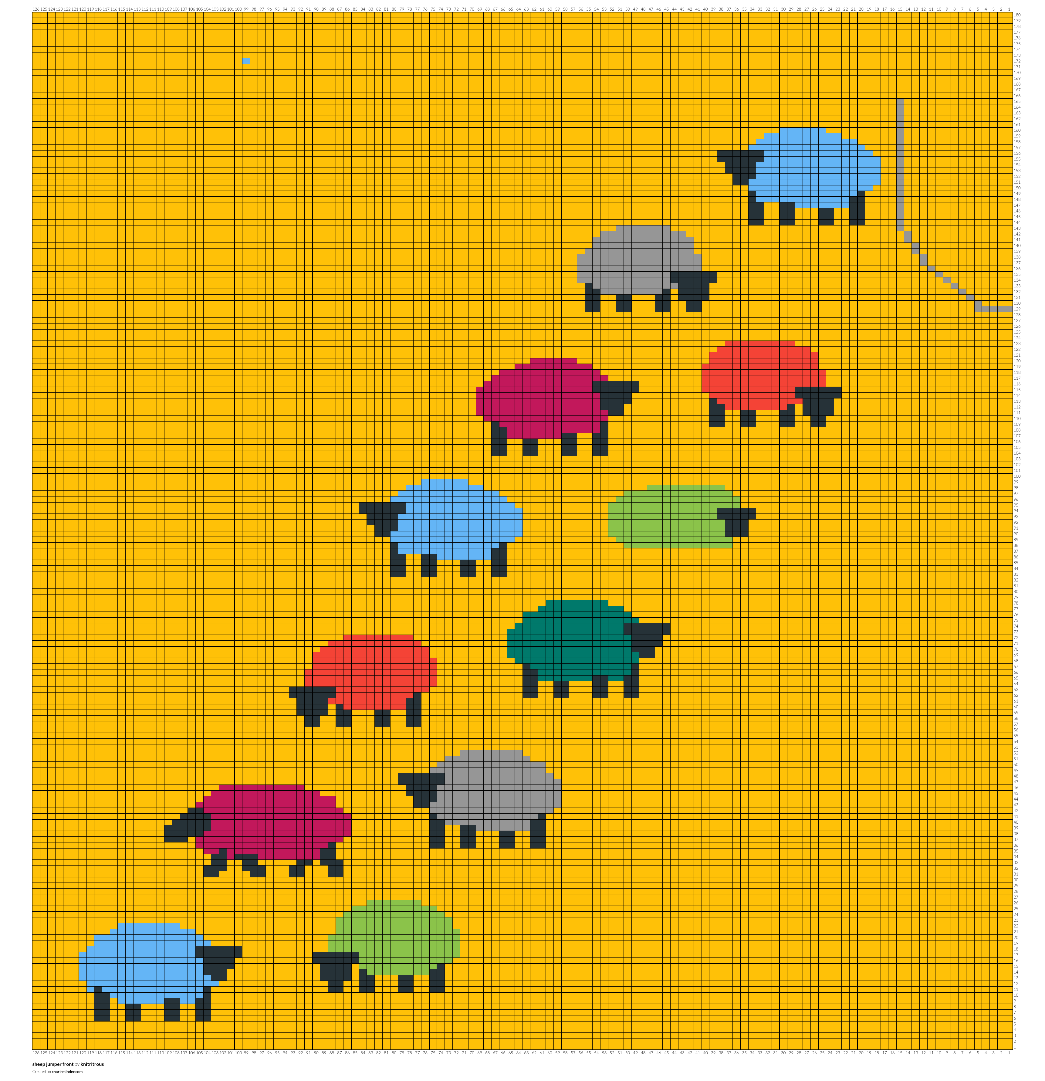 sheep jumper front