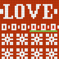 LOVE gauche rouge