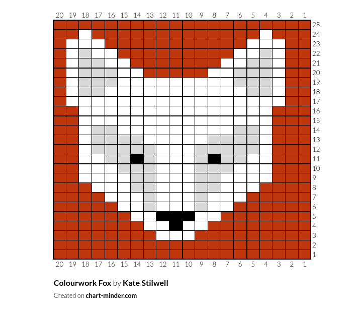 Colourwork Fox