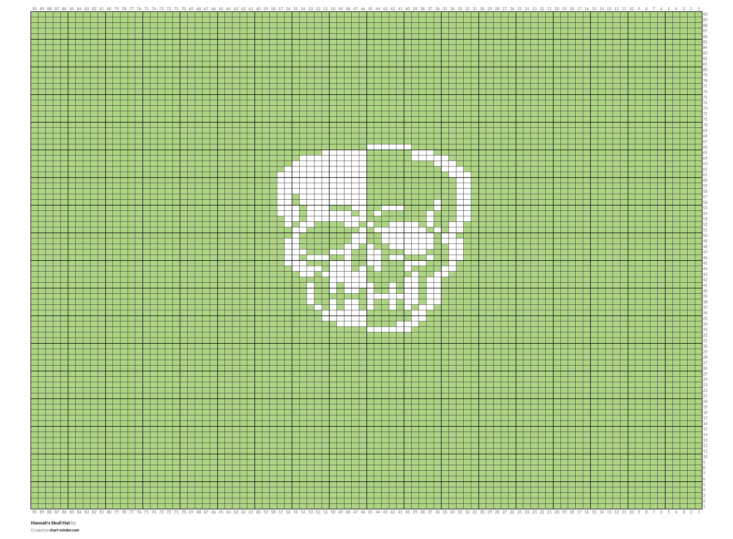 Hannah's Skull Hat