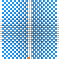 Pohjakuvio miehen sukka