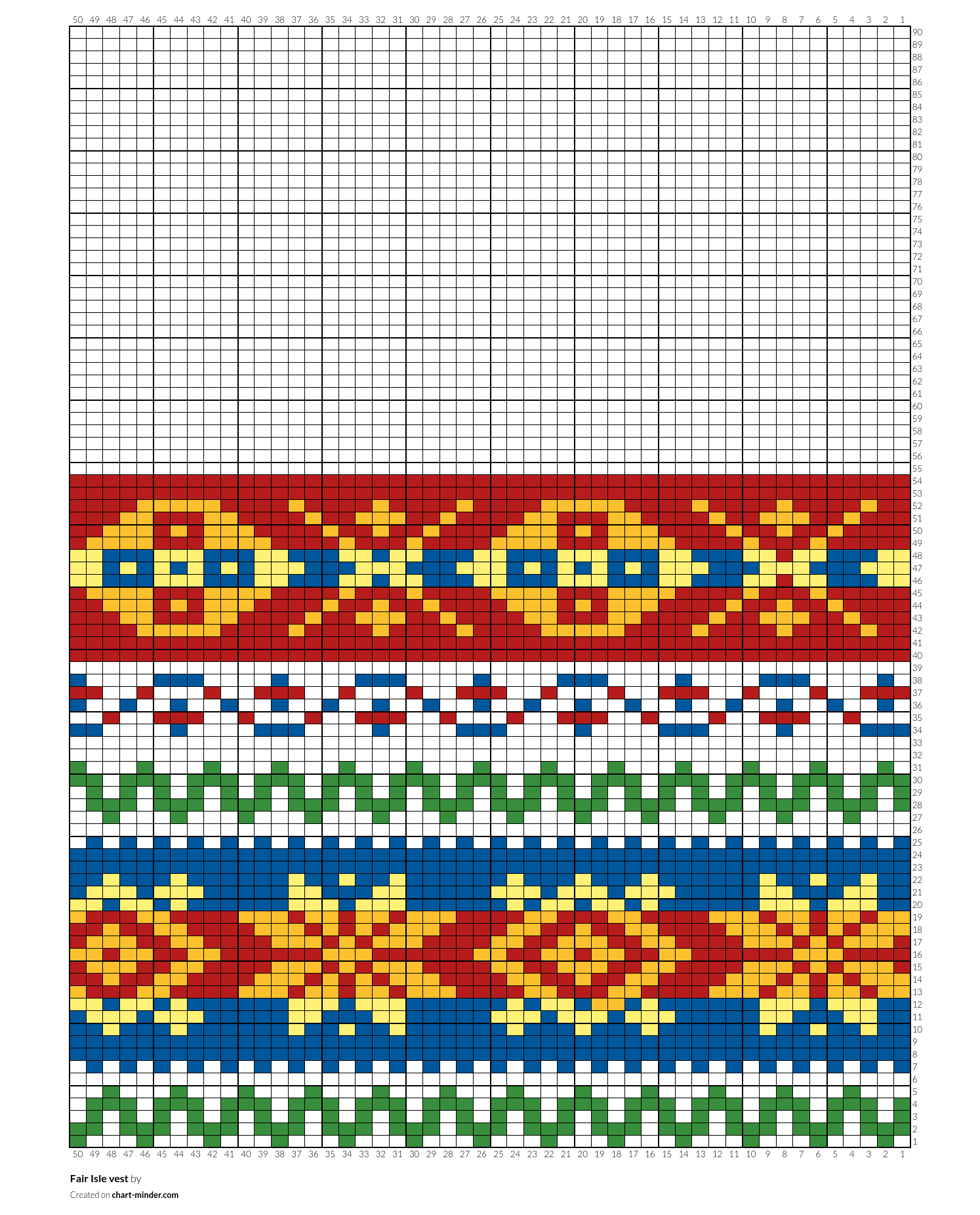 Fair Isle vest
