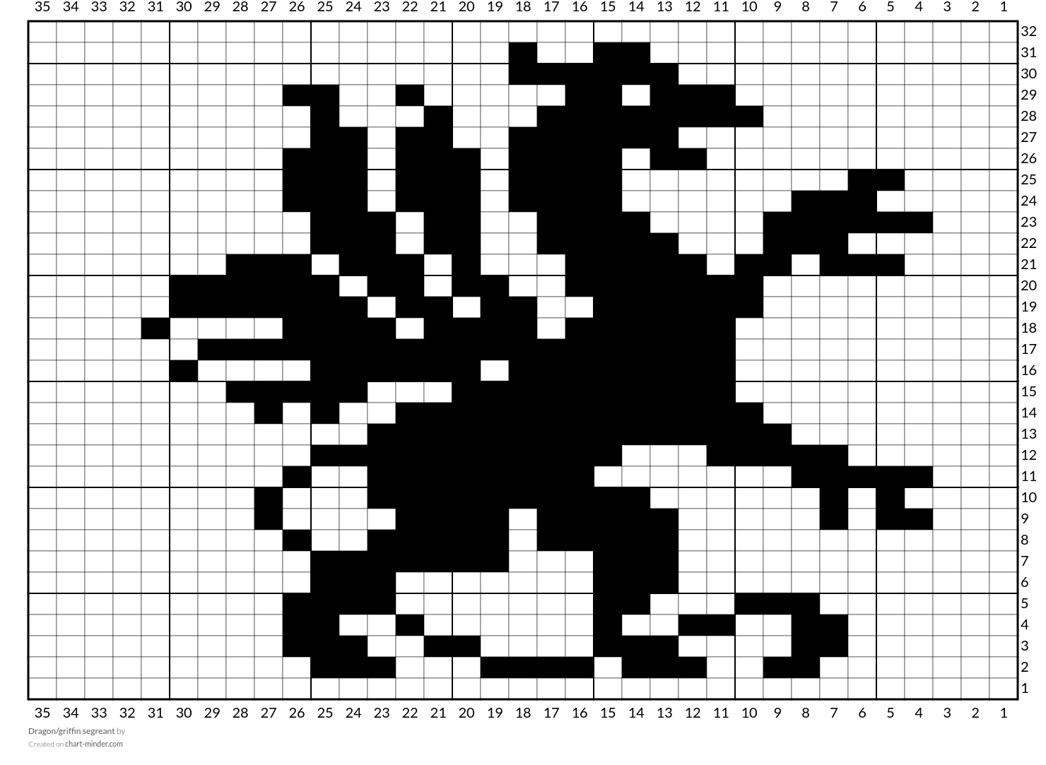 Dragon/griffin segreant