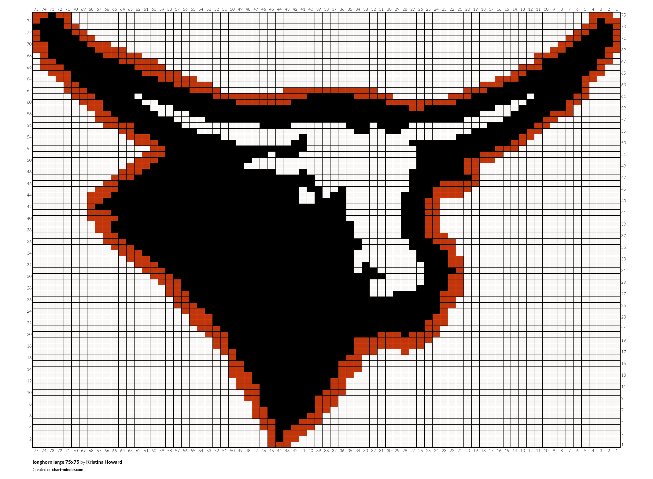 longhorn large 75x75
