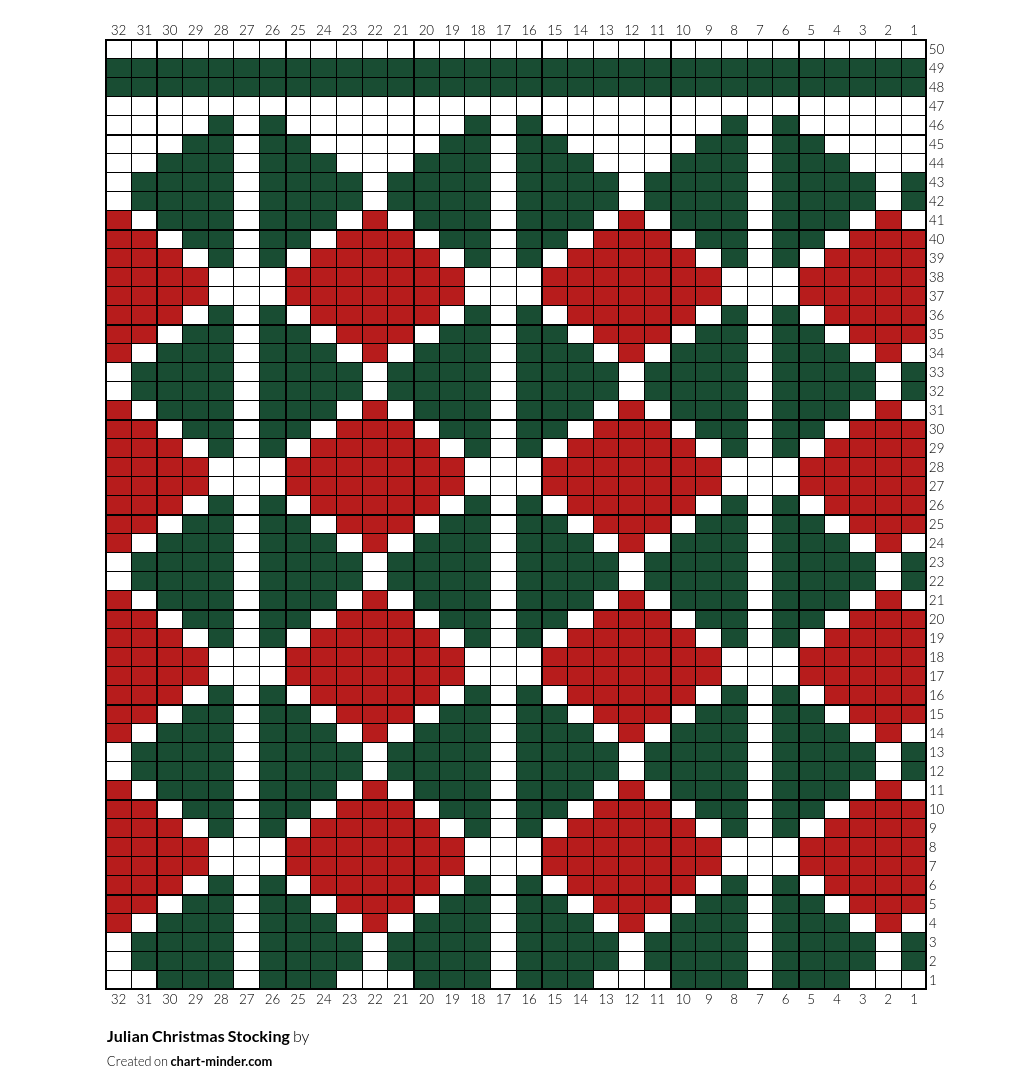 Julian Christmas Stocking