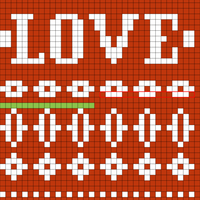  LOVE droite  rouge