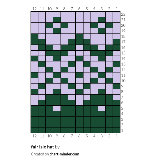 fair isle hat