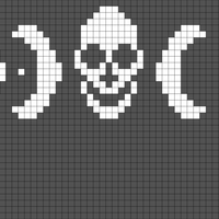 Copy of skull and moons