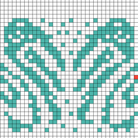 Copy of Miesten sukka, varren kuvio, Kivijala/Rotvalli