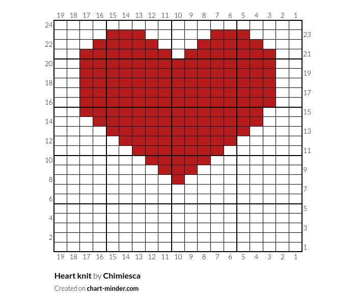 Heart knit