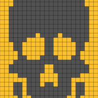 rainbow skull