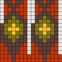 Riddari Chart 2 yoke - Ziegelstein am Rand