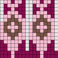 Copy of Riddari Chart 2 yoke - Cherry Blossom