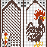 chickens mitten side 1 left
