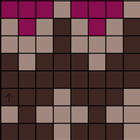 Riddari Chart 1 - Karamell am Rand + Beige Mix