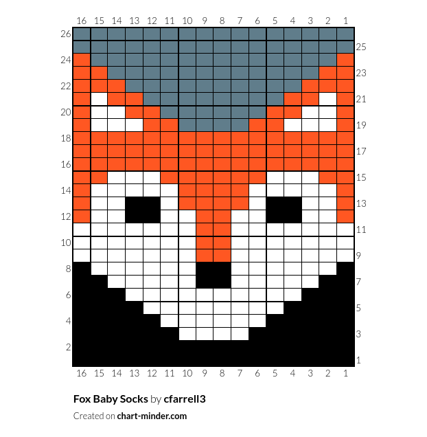 Fox Baby Socks