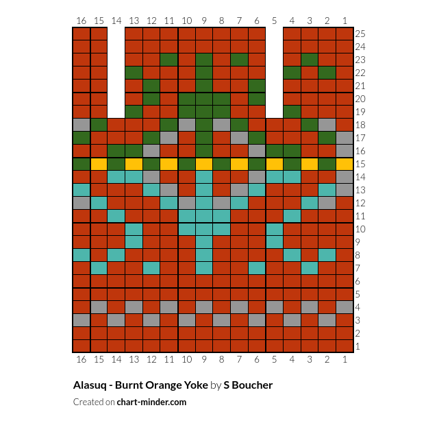 Alasuq - Burnt Orange Yoke