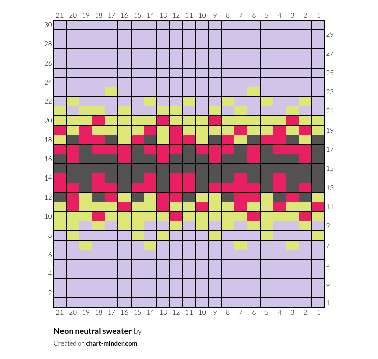 Neon neutral sweater