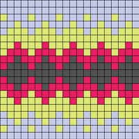 Geometric neon neutral