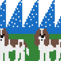 Ralph the springer with more blue