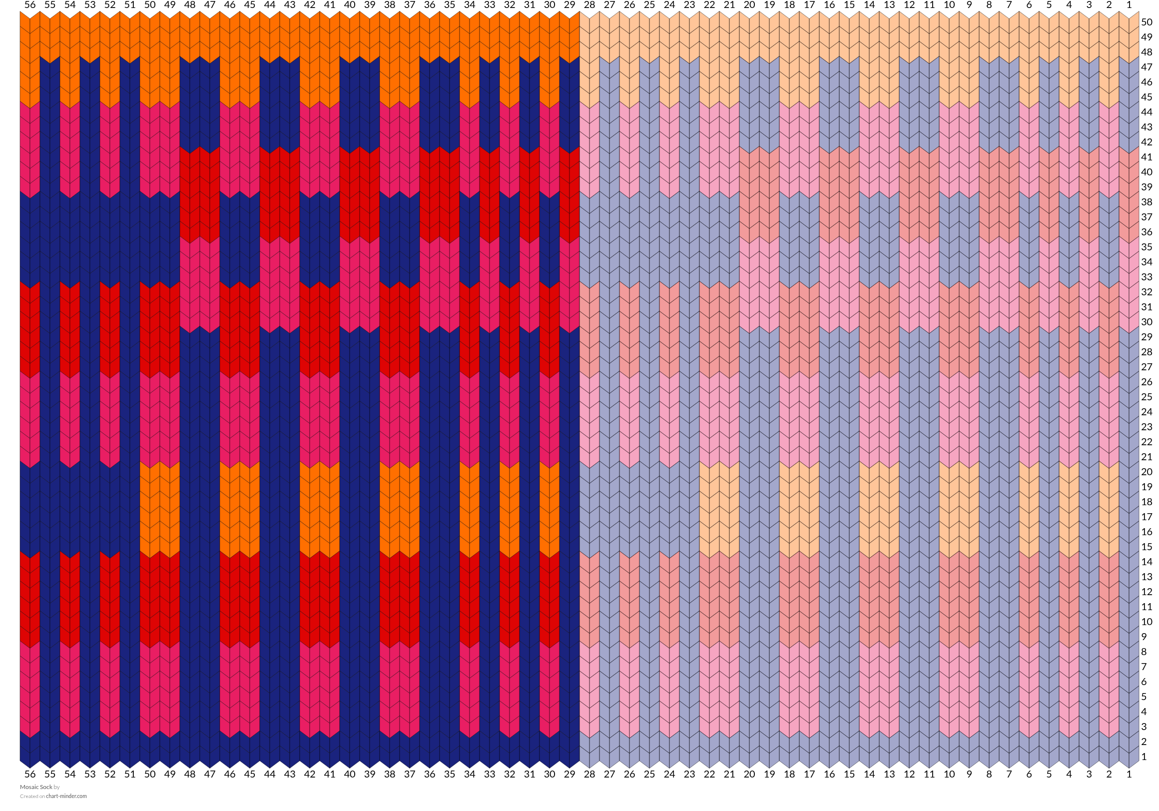 Mosaic Sock